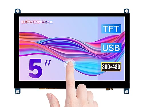 waveshare-5-zoll-capacitive-touch-lcd-h-slim-800x480-hdmi-5-punkt-touch image 7
