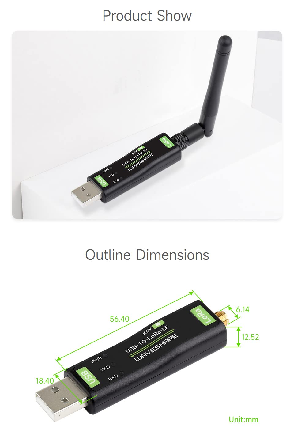 waveshare-usb-zu-lora-datenmodul-lf-sx1262-410-510-mhz-mit-tcxo image 8