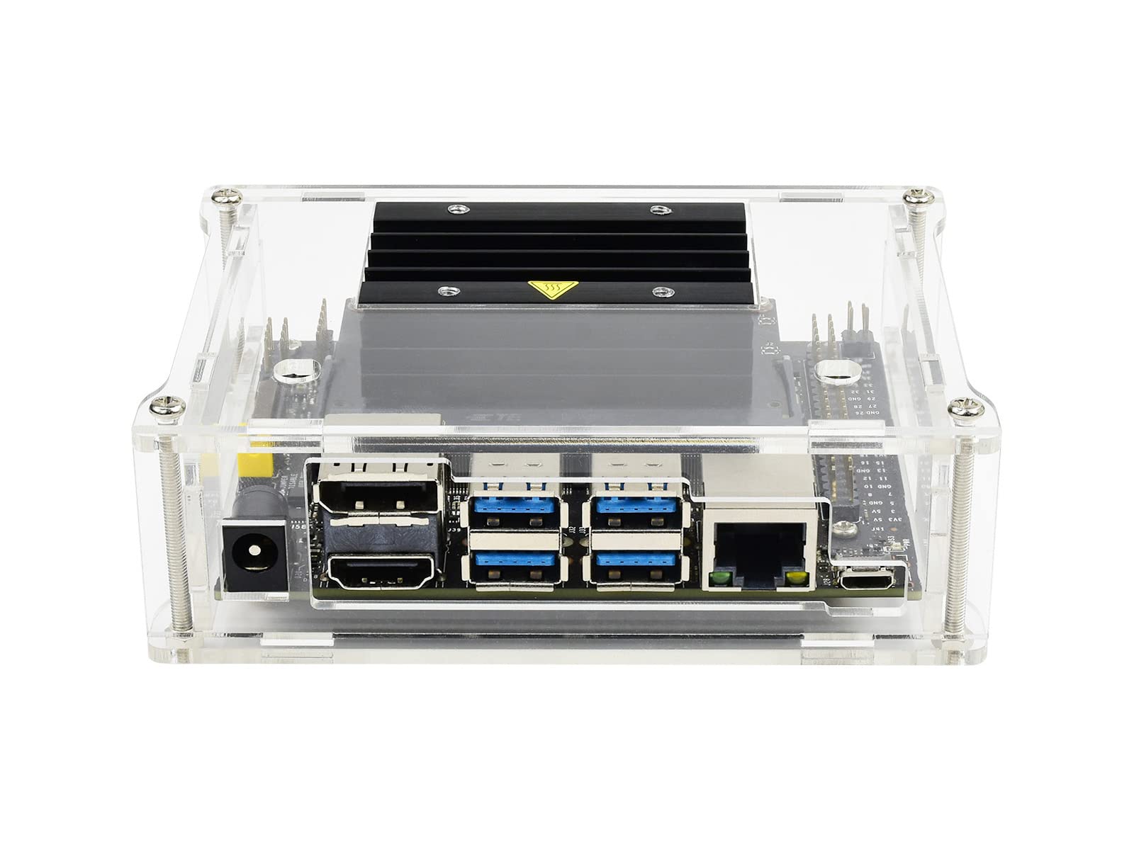 waveshare-acrylgeh-use-typ-a-f-r-jetson-nano-schutzgeh-use-mit-k-hlungs-ffnung-u image 1