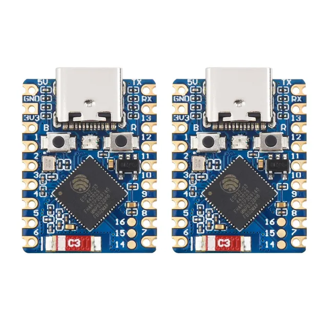 waveshare-esp32-s3-mini-entwicklungsboard-2-st-ck-esp32-s3fh4r2-entwicklungsboar image 1