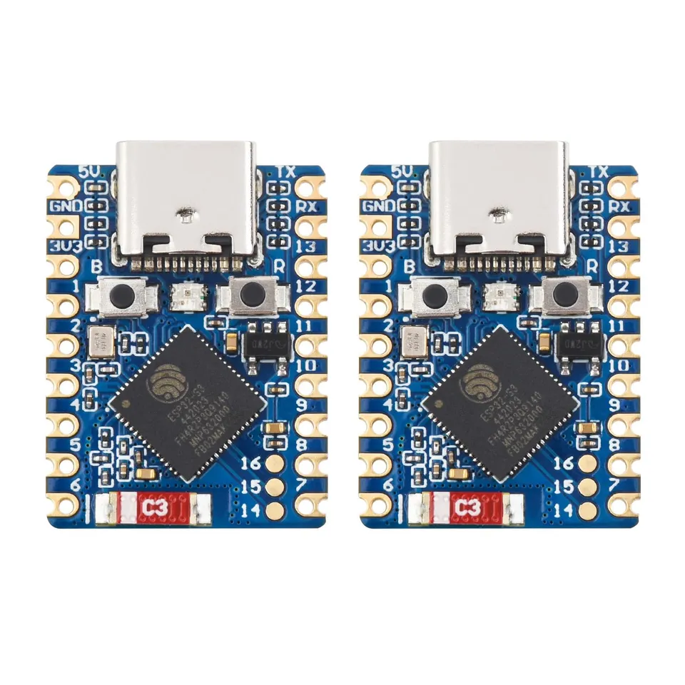 waveshare-esp32-s3-mini-entwicklungsboard-2-st-ck-esp32-s3fh4r2-entwicklungsboar image 1
