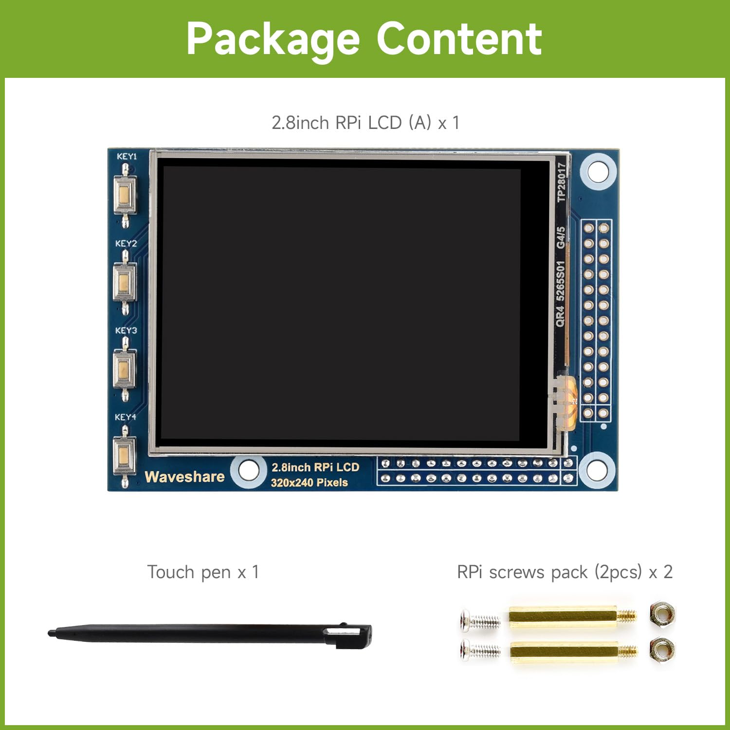 waveshare-2-8-zoll-tft-lcd-display-f-r-raspberry-pi-mit-resistivem-touch-320x240 image 2