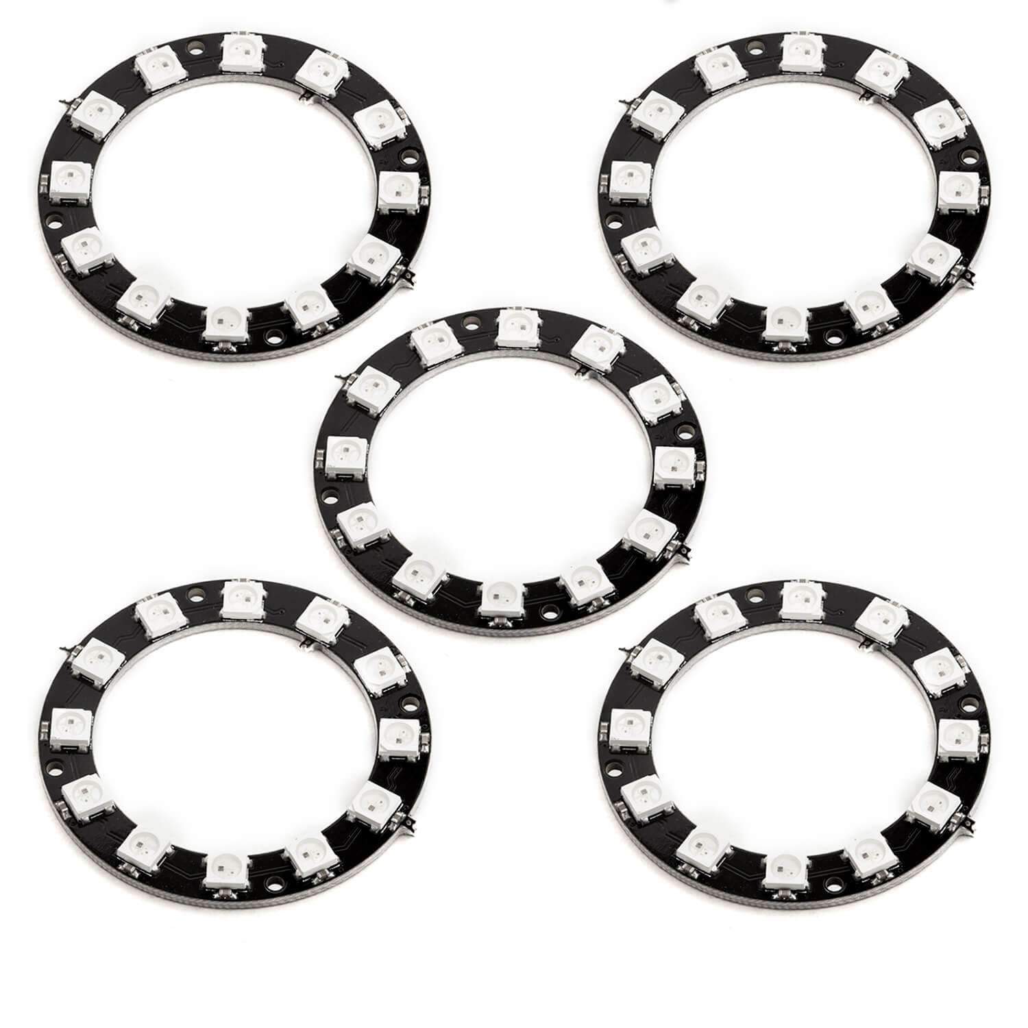 az-delivery-led-ring-5v-rgb-ws2812b-12-bit-50mm image 7