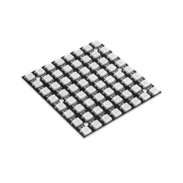 az-delivery-64-led-matrix-panel-cjmcu-8x8-ws2812-rgb-modul-5v image 1