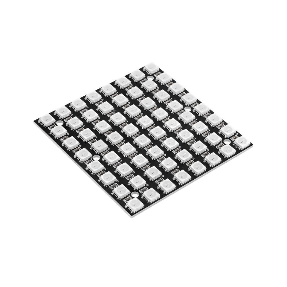az-delivery-64-led-matrix-panel-cjmcu-8x8-ws2812-rgb-modul-5v image 1