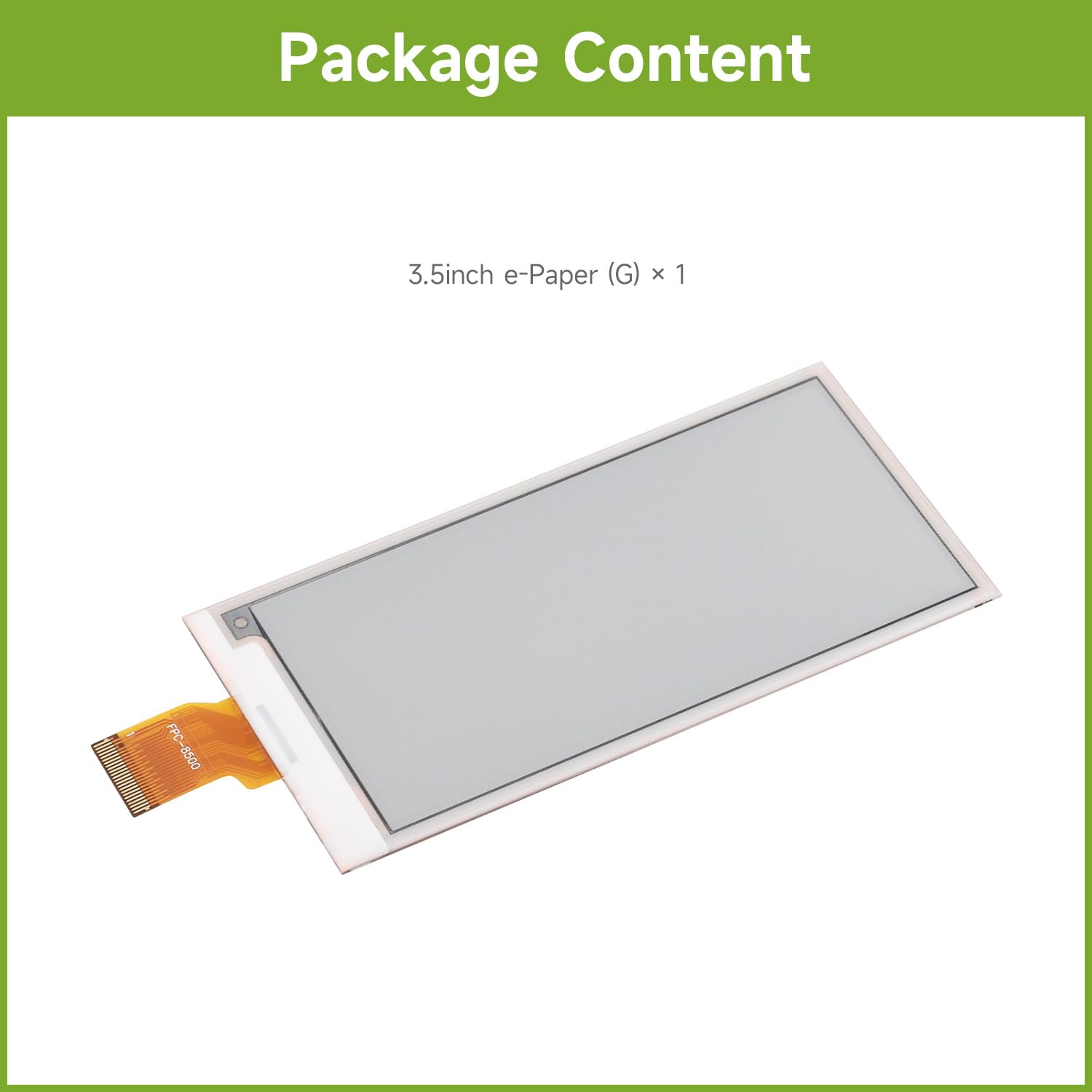 waveshare-3-5-zoll-e-paper-display-g-raw-modul-384x184-rot-gelb-schwarz-wei-spi image 2
