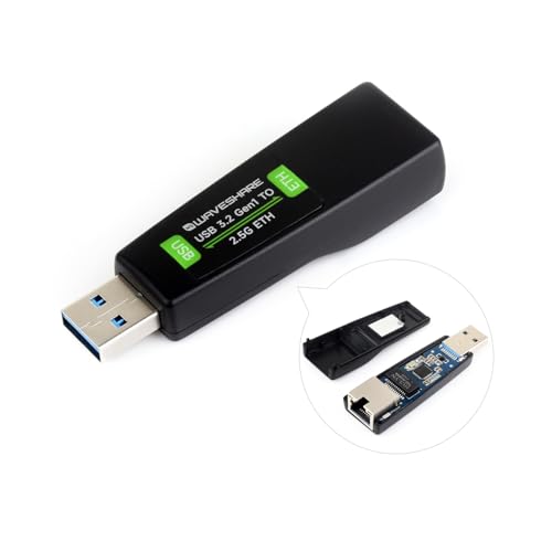 waveshare-usb-auf-2-5g-ethernet-konverter-rtl8156b-treiberfrei-kompatibel-mit-ra image 8