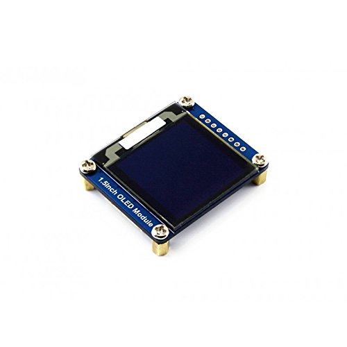 waveshare-1-5-zoll-oled-display-modul-128x128-16-graustufen-spi-i2c-ssd1327 image 5