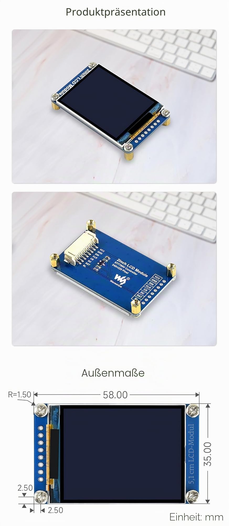 waveshare-2-zoll-lcd-display-modul-ips-240x320-spi-mit-st7789 image 7
