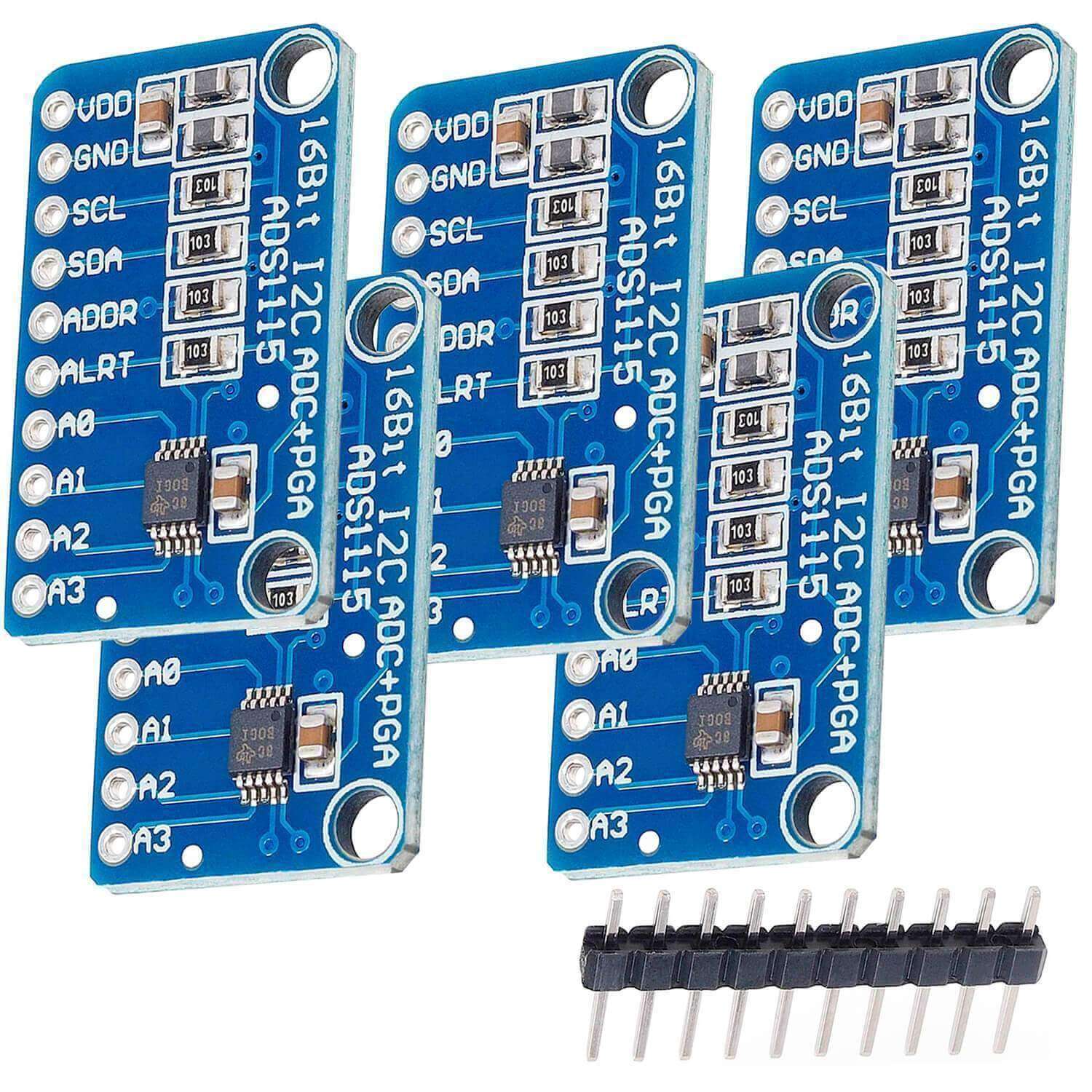 az-delivery-ads1115-adc-modul-16bit-4-kan-le-i2c image 6