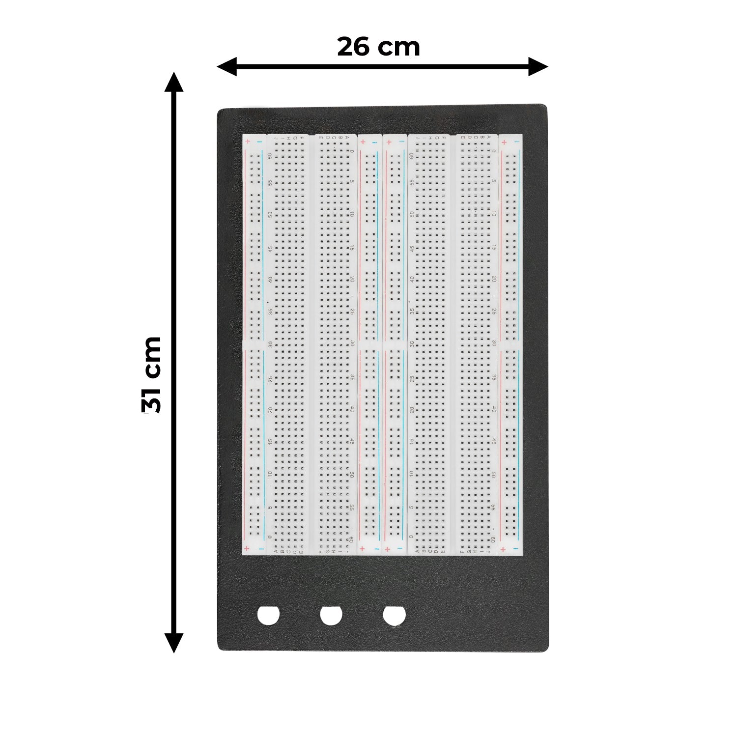 az-delivery-syb-1660-l-tfreies-breadboard-1660-tie-point-mit-4-strombahnen image 2