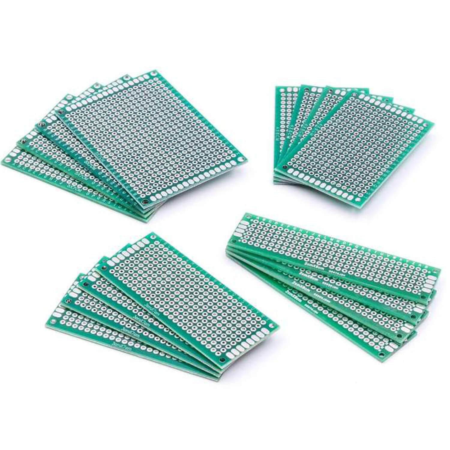 az-delivery-pcb-board-set-4-teilig-lochrasterplatte-2-54mm-leiterplatte image 1