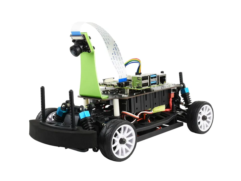 waveshare-piracer-pro-4wd-ai-rennroboter-mit-pi4b-3gb image 1