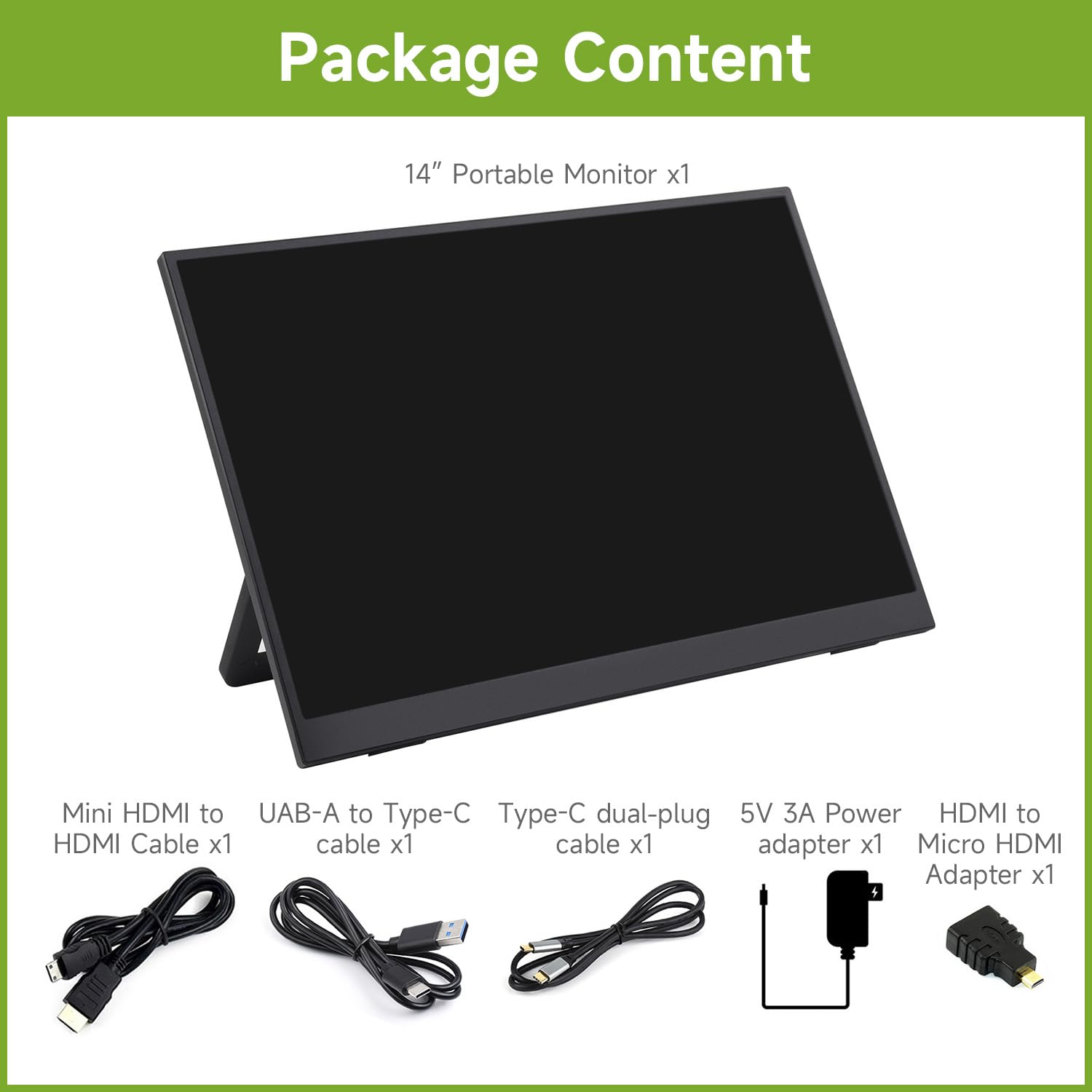 waveshare-14-zoll-tragbarer-monitor-ips-1920x1200-full-hd-mini-hdmi-100-srgb-hdr image 2