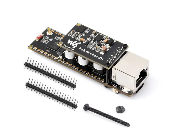 waveshare-esp32-s3-poe-eth-entwicklungsboard-mit-poe-modul-und-kameraanschluss image 1