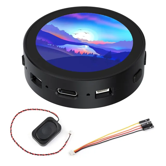 waveshare-rp2350-1-85-zoll-round-lcd-entwicklungsboard-360x360-standard-version image 1