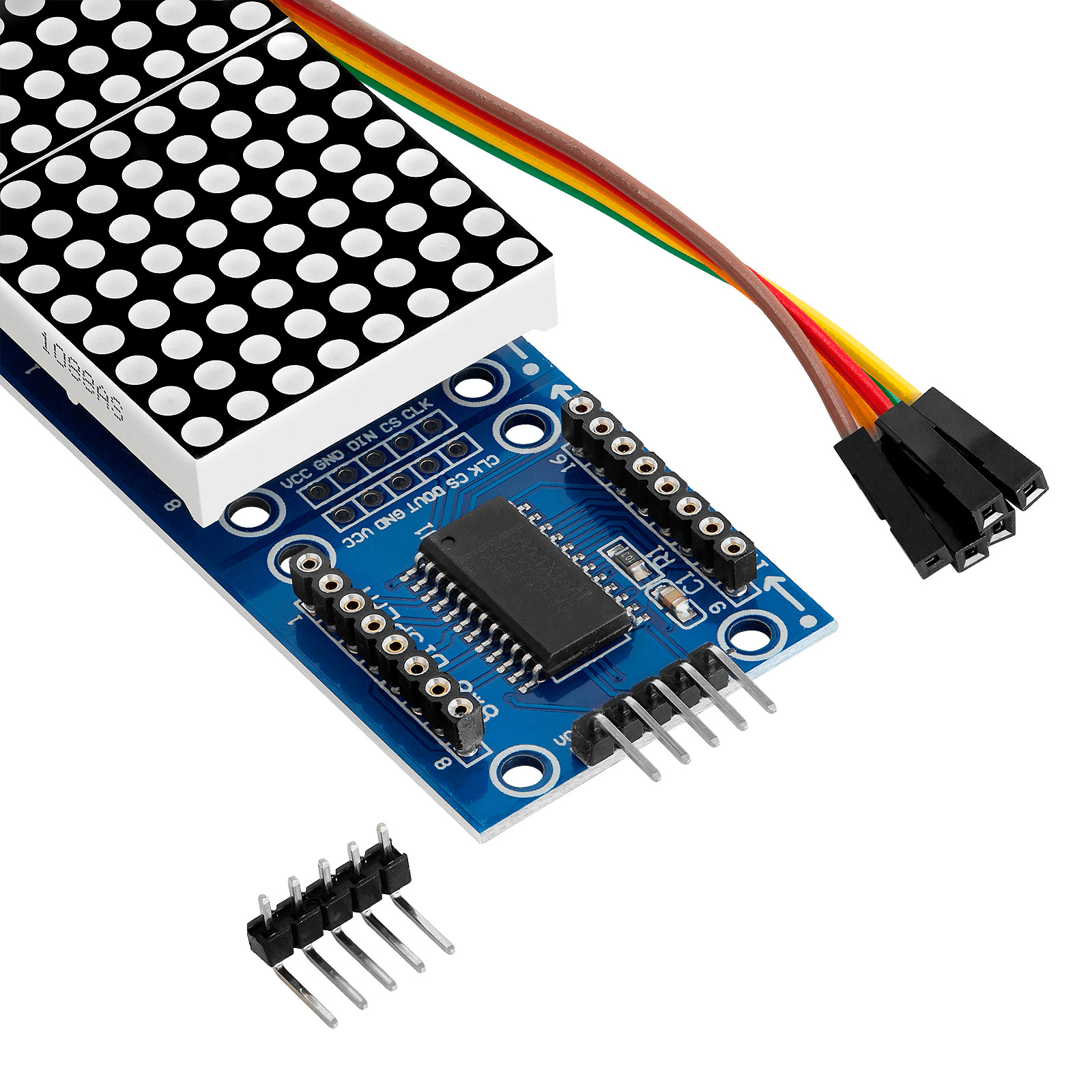 az-delivery-max7219-8x32-4-in-1-dot-matrix-led-anzeigemodul-rot image 3