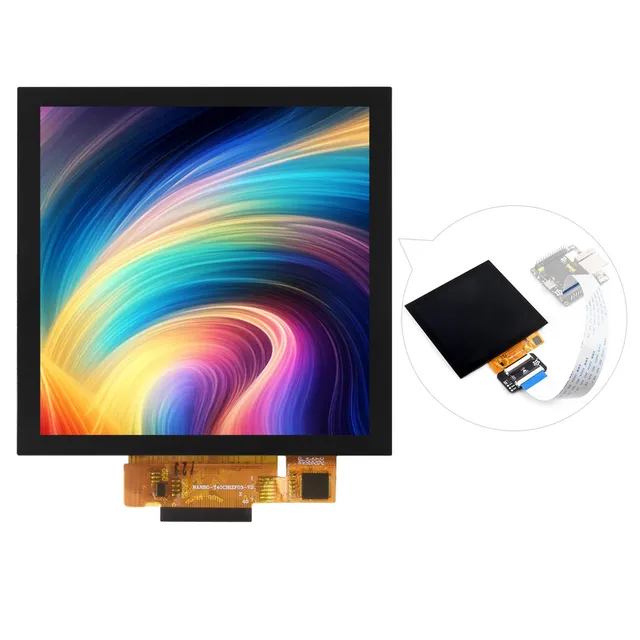 waveshare-4-zoll-ips-touch-display-720x720-rgb-f-r-luckfox-pico-ultra image 1