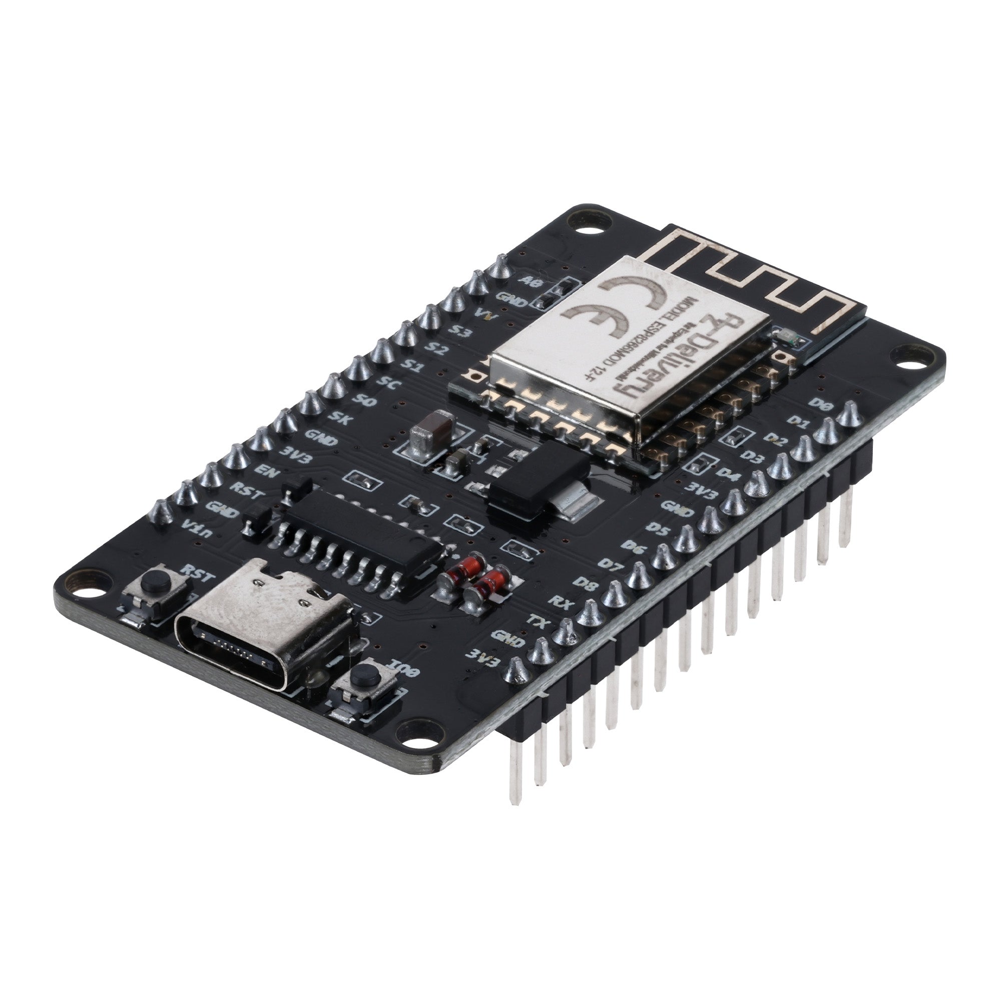 az-delivery-nodemcu-lolin-v3-esp8266-esp-12f-wifi-board-mit-usb-c-ch340 image 1