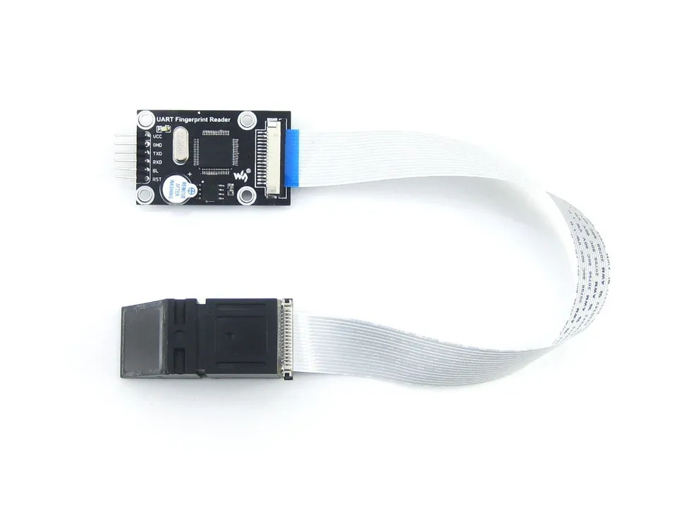 waveshare-uart-fingerprint-reader-modul-tfs-d400-stm32f205-1000-finger image 1
