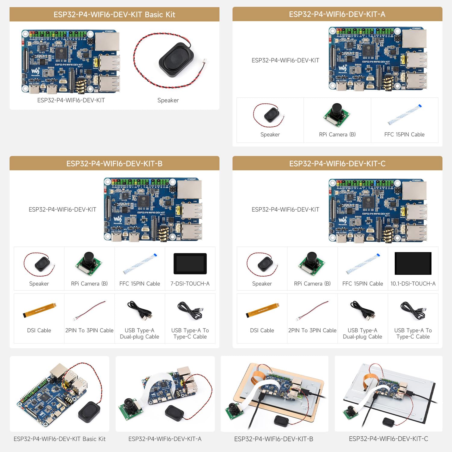 waveshare-esp32-p4-wifi6-dev-kit-entwicklungsboard-bundle-mit-board-und-lautspre image 4