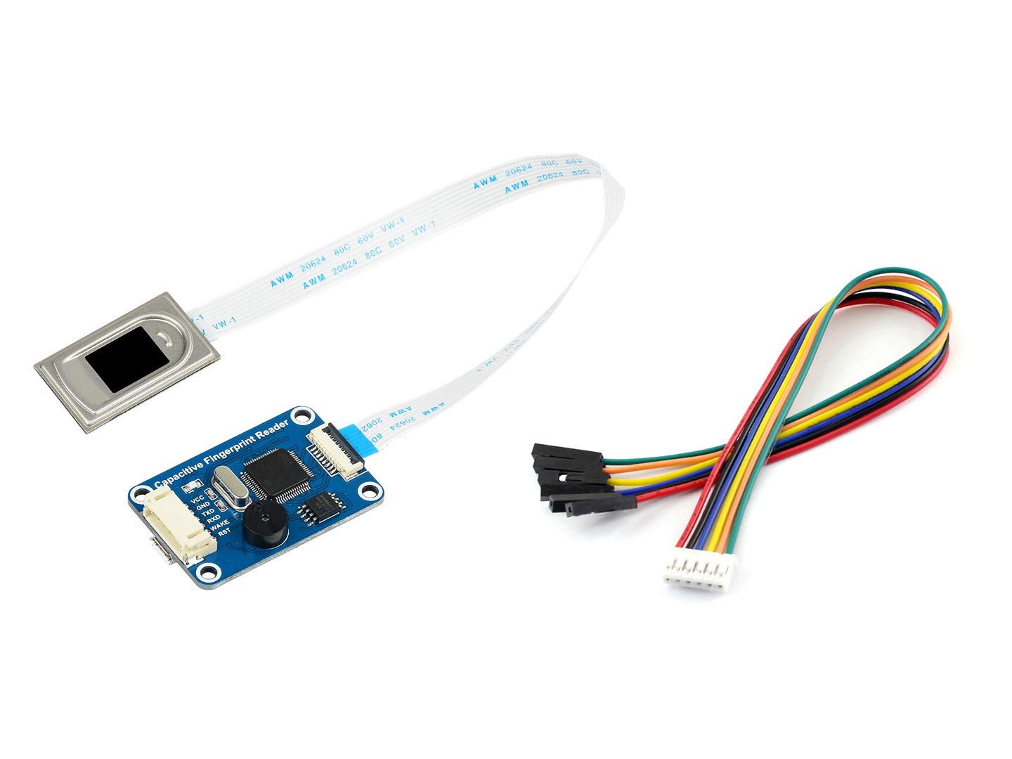 waveshare-capacitive-fingerprint-reader-fingerabdruck-modul-mit-stm32f105r8-und- image 5