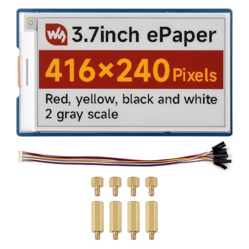 waveshare-3-7-zoll-e-paper-display-416x240-mit-treiberboard-rot-gelb-schwarz-wei image 8