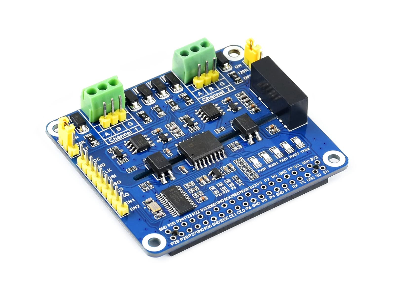waveshare-2-channel-isolated-rs485-hat-sc16is752-sp3485-spi-zu-rs485-kompatibel- image 7