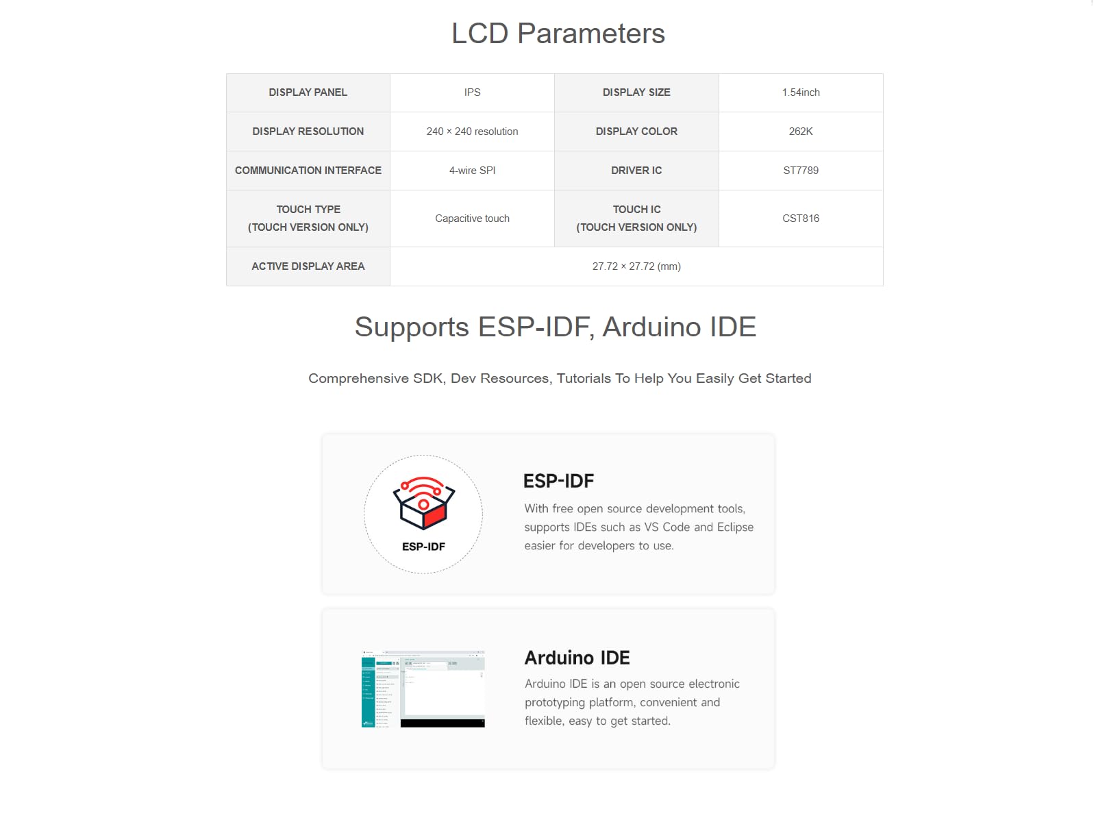 waveshare-esp32-s3-1-54-zoll-lcd-display-entwicklungsboard-240-240-touch-262k-fa image 3