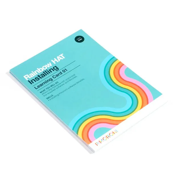pimoroni-rainbow-hat-learning-cards-lernkarten-set-f-r-raspberry-pi image 1