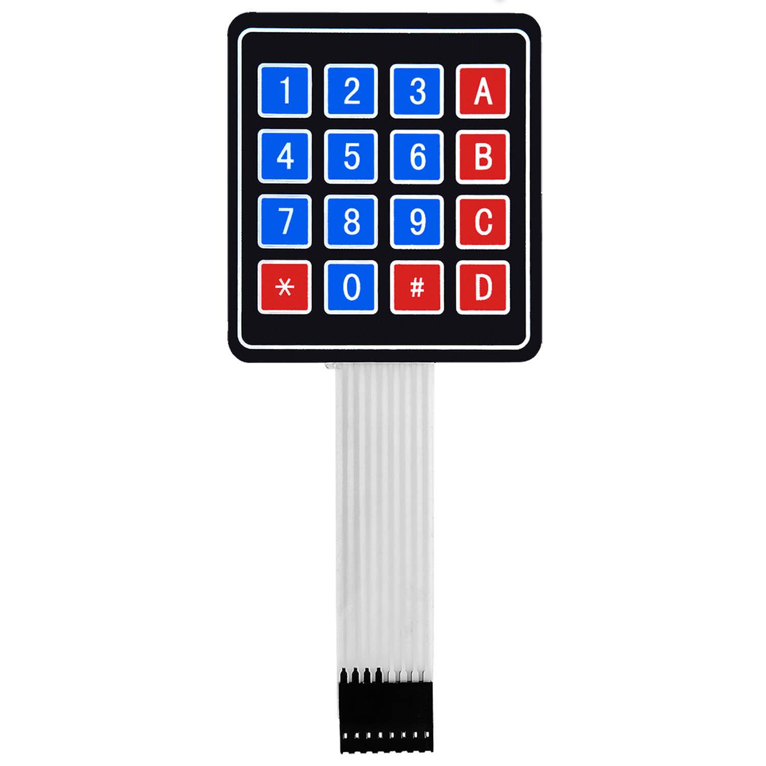 az-delivery-4x4-matrix-array-keypad-tastenfeld-16-tasten-membrantastatur image 2