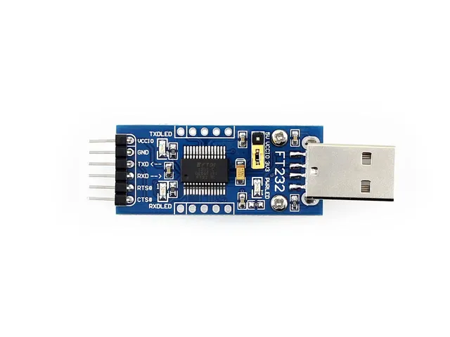 waveshare-ft232-usb-zu-ttl-uart-kommunikationsmodul-usb-c image 1