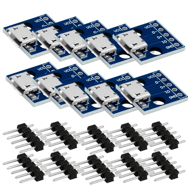 az-delivery-micro-usb-anschlussbuchse-breakout-board-5v-strommodul image 1
