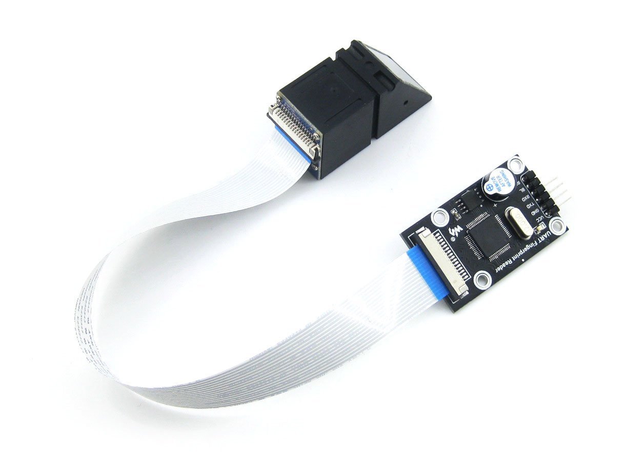 waveshare-uart-fingerprint-reader-modul-tfs-d400-stm32f205-1000-finger image 3