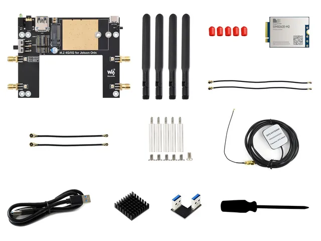 waveshare-sim8262e-m2-5g-modul-f-r-jetson-orin-mit-gnss-und-audio image 1