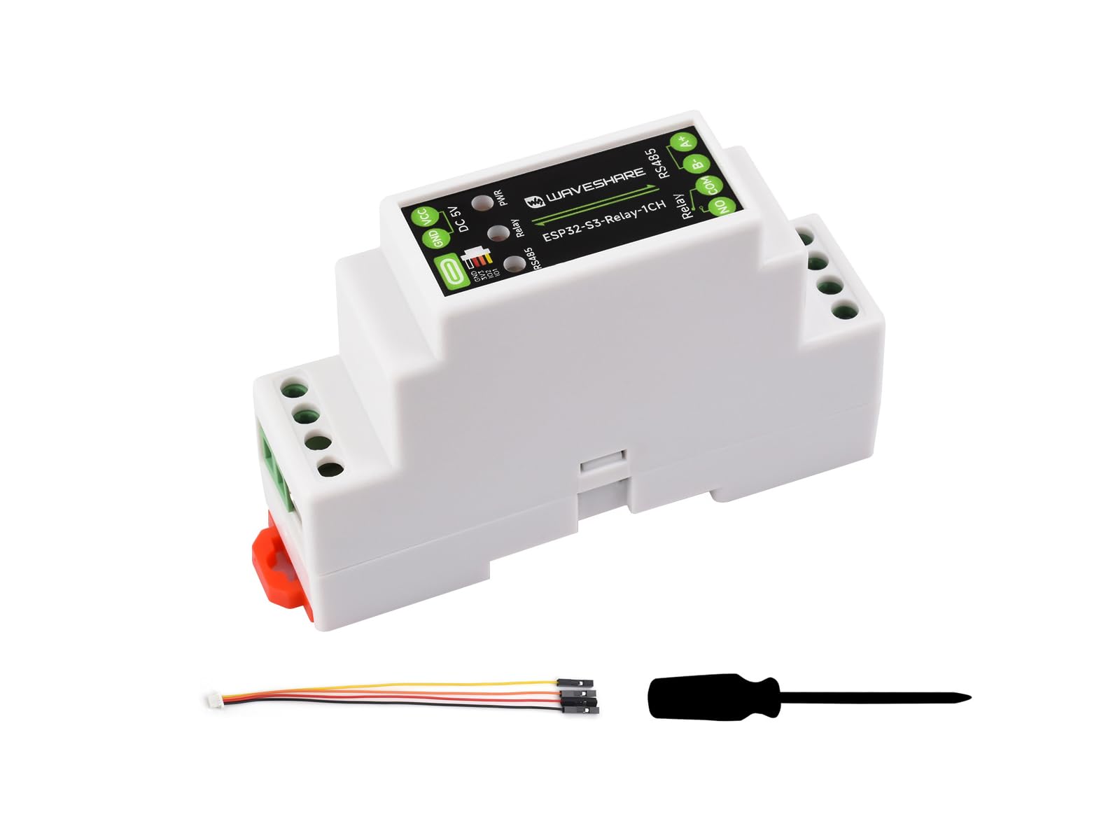waveshare-1-kanal-esp32-s3-wifi-relais-modul-industriell-mit-rs485-und-10a-relai image 1