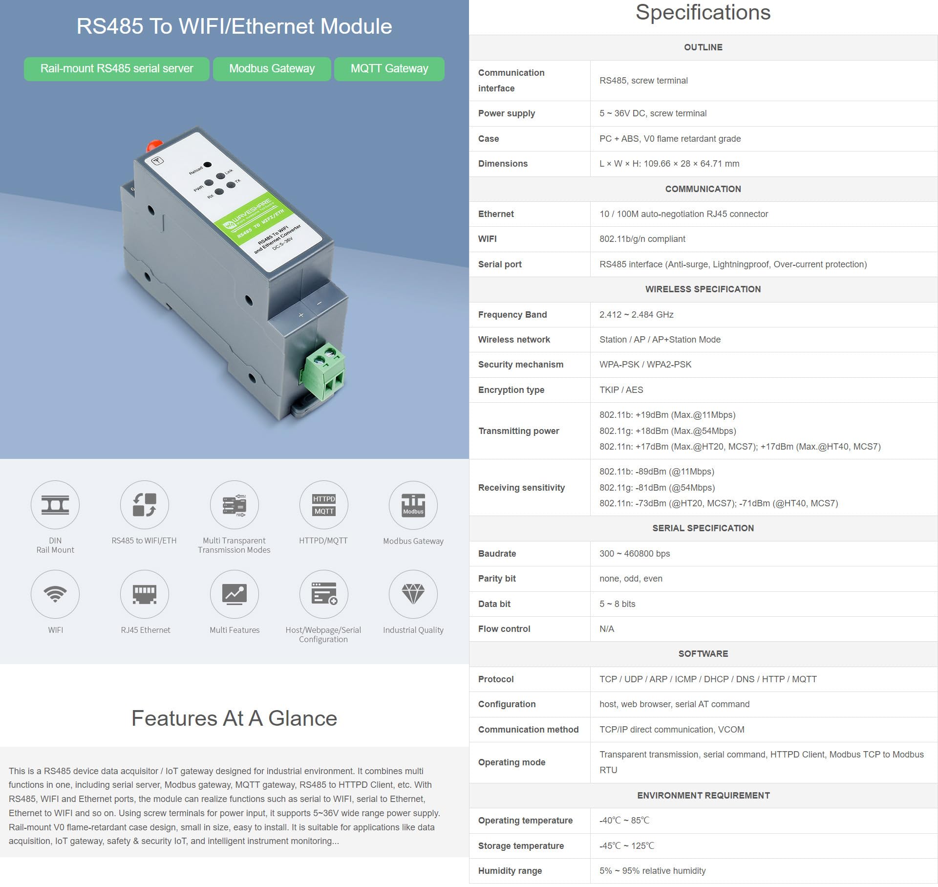 waveshare-rs485-zu-wifi-ethernet-modul-hutschienen-serial-server-modbus-mqtt-gat image 3