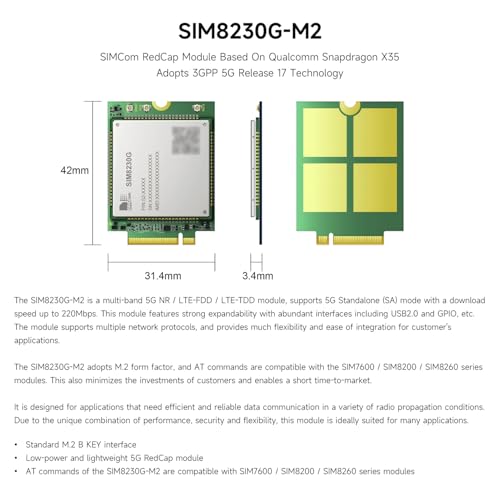 waveshare-sim8230g-m2-simcom-redcap-5g-modul-snapdragon-x35-m-2 image 8