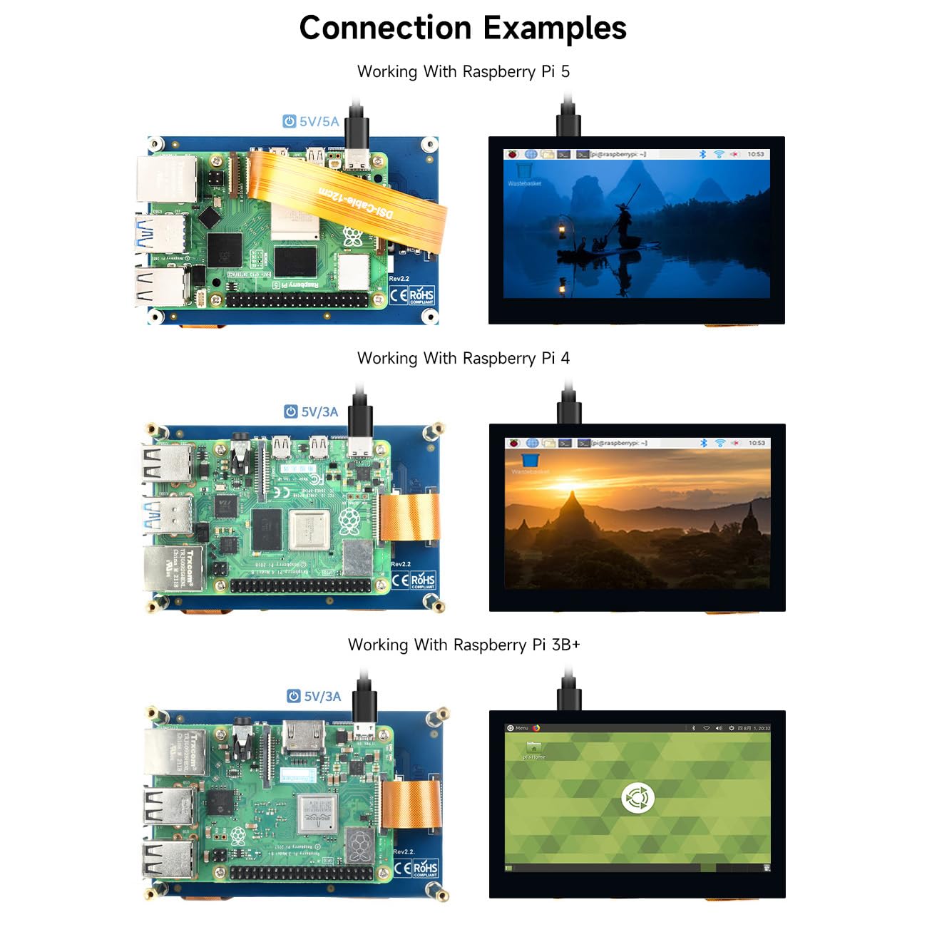 waveshare-4-3-zoll-dsi-lcd-touch-display-800-x-480-ips-kapazitiv-f-r-raspberry-p image 5