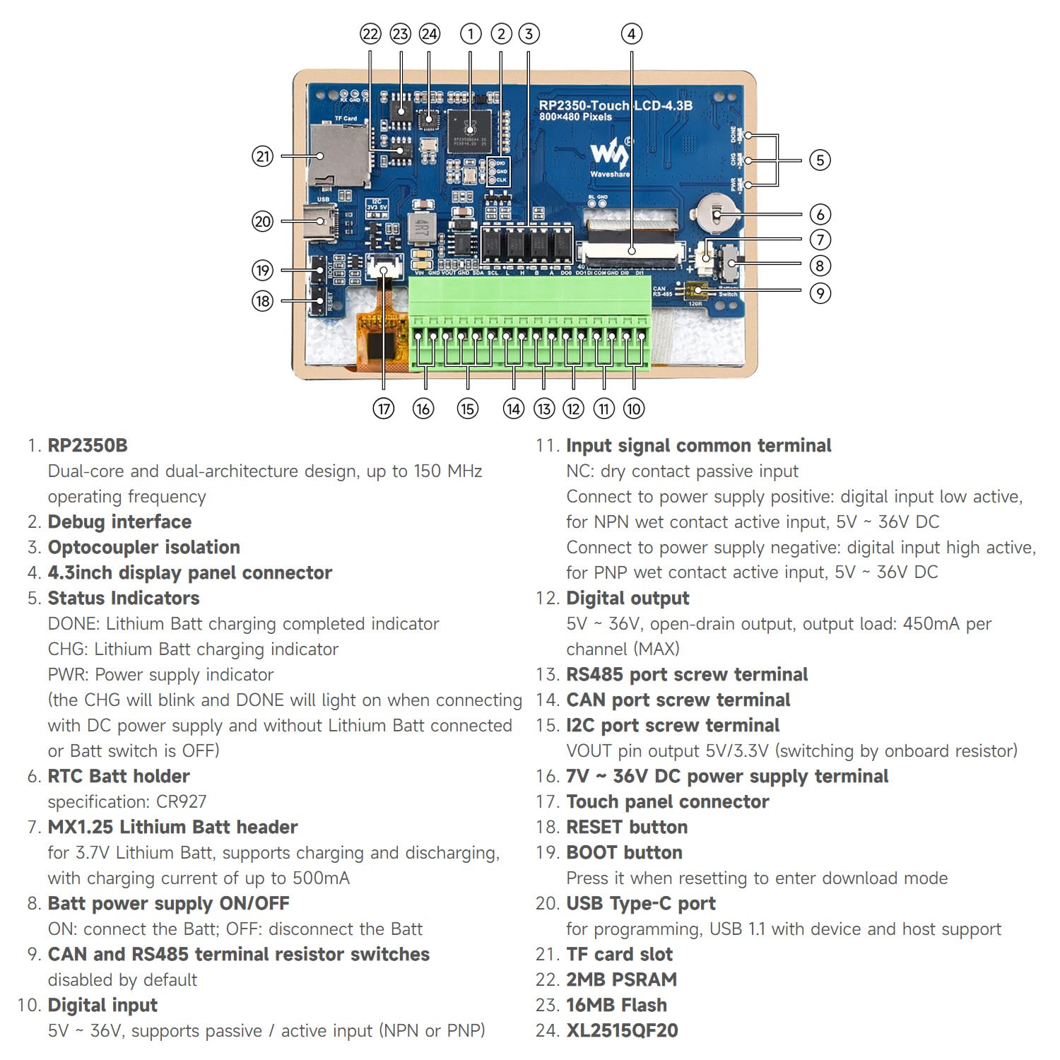 waveshare-rp2350-touch-lcd-4-3b-entwicklungsboard-4-3-zoll-touchdisplay-800x480 image 8