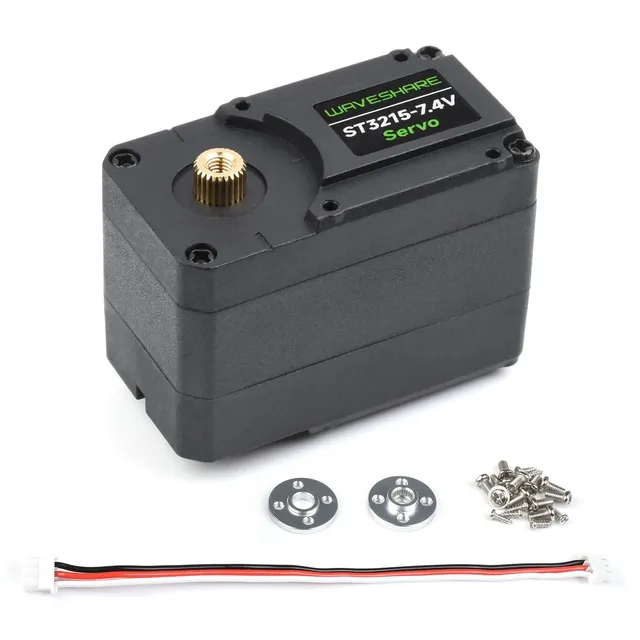 waveshare-st3215-7-4v-serial-bus-servo-19-5kg-cm-360-magnet-encoder image 1