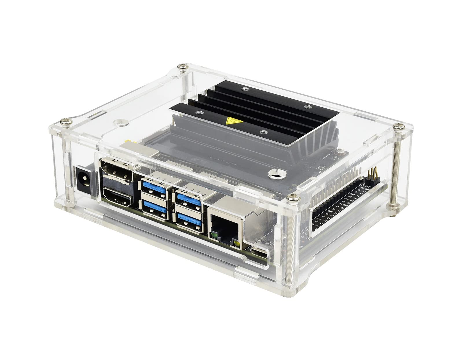 waveshare-acryl-geh-use-typ-a-transparent-f-r-jetson-nano-developer-kit-mit-l-ft image 1