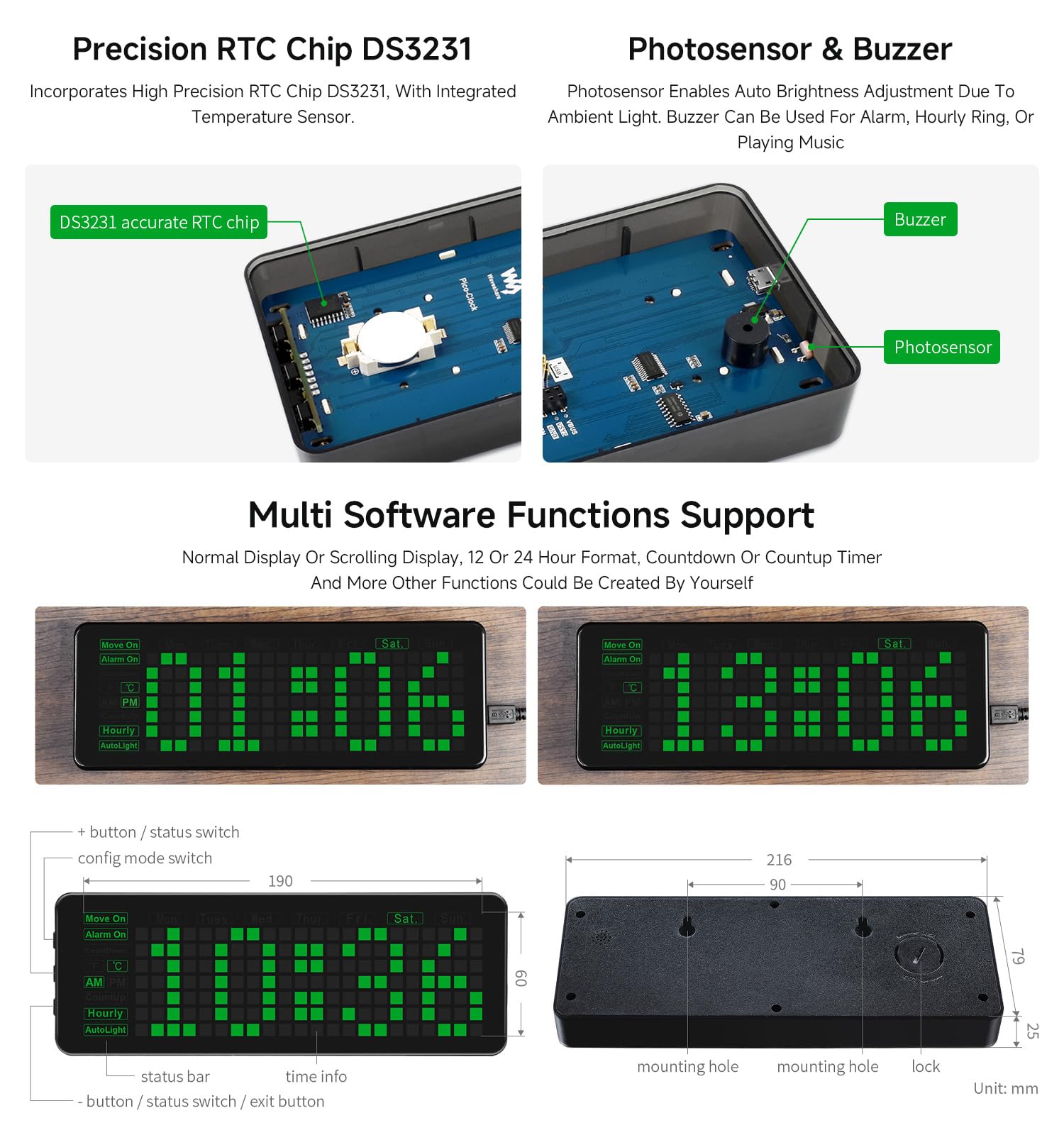 waveshare-rechteckige-elektronische-uhr-f-r-raspberry-pi-pico-mit-rtc-led image 6