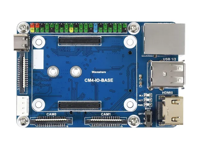 waveshare-mini-base-board-typ-b-f-r-raspberry-pi-compute-module-4 image 1