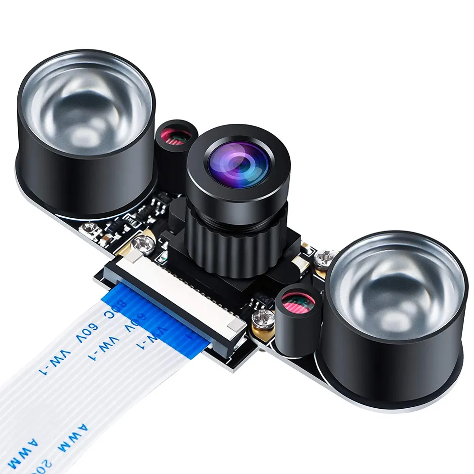 az-delivery-raspberry-pi-nachtsicht-infrarot-kameramodul-5mp-ov5647-1080p image 1