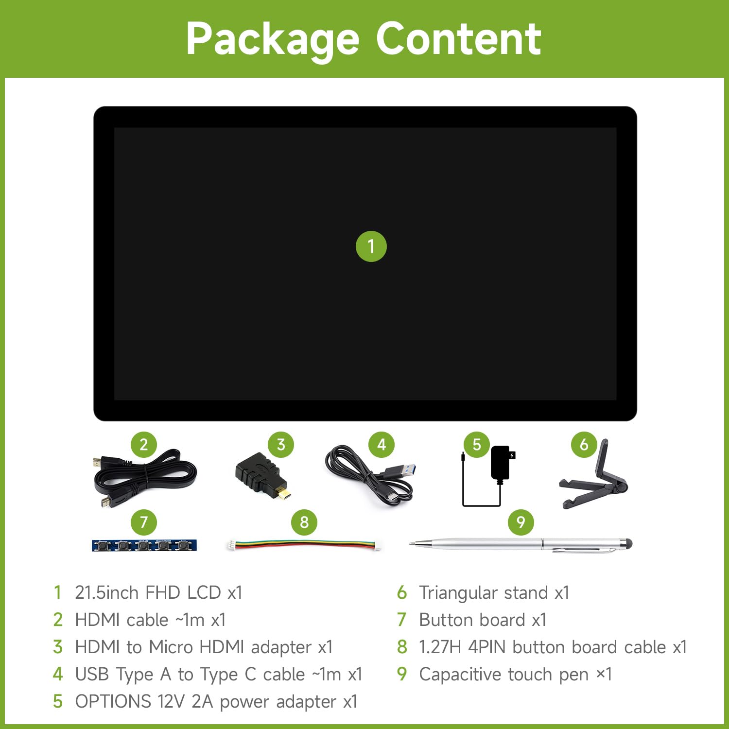 waveshare-21-5-zoll-kapazitiver-touch-display-1080x1920-full-hd-portrait-monitor image 2