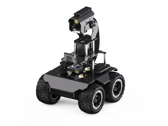 waveshare-rasprover-4wd-ki-roboter-f-r-raspberry-pi-4b-mit-pan-tilt-ohne-pi4b-4g image 1