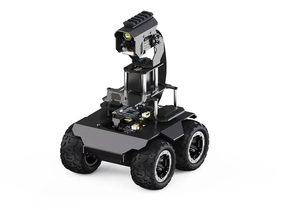 waveshare-rasprover-4wd-ki-roboter-f-r-raspberry-pi-4b-mit-pan-tilt-ohne-pi4b-4g image 1