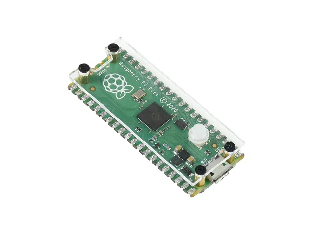 waveshare-raspberry-pi-pico-bundle-rp2040-mikrocontroller-board-mit-acryl-schutz image 1