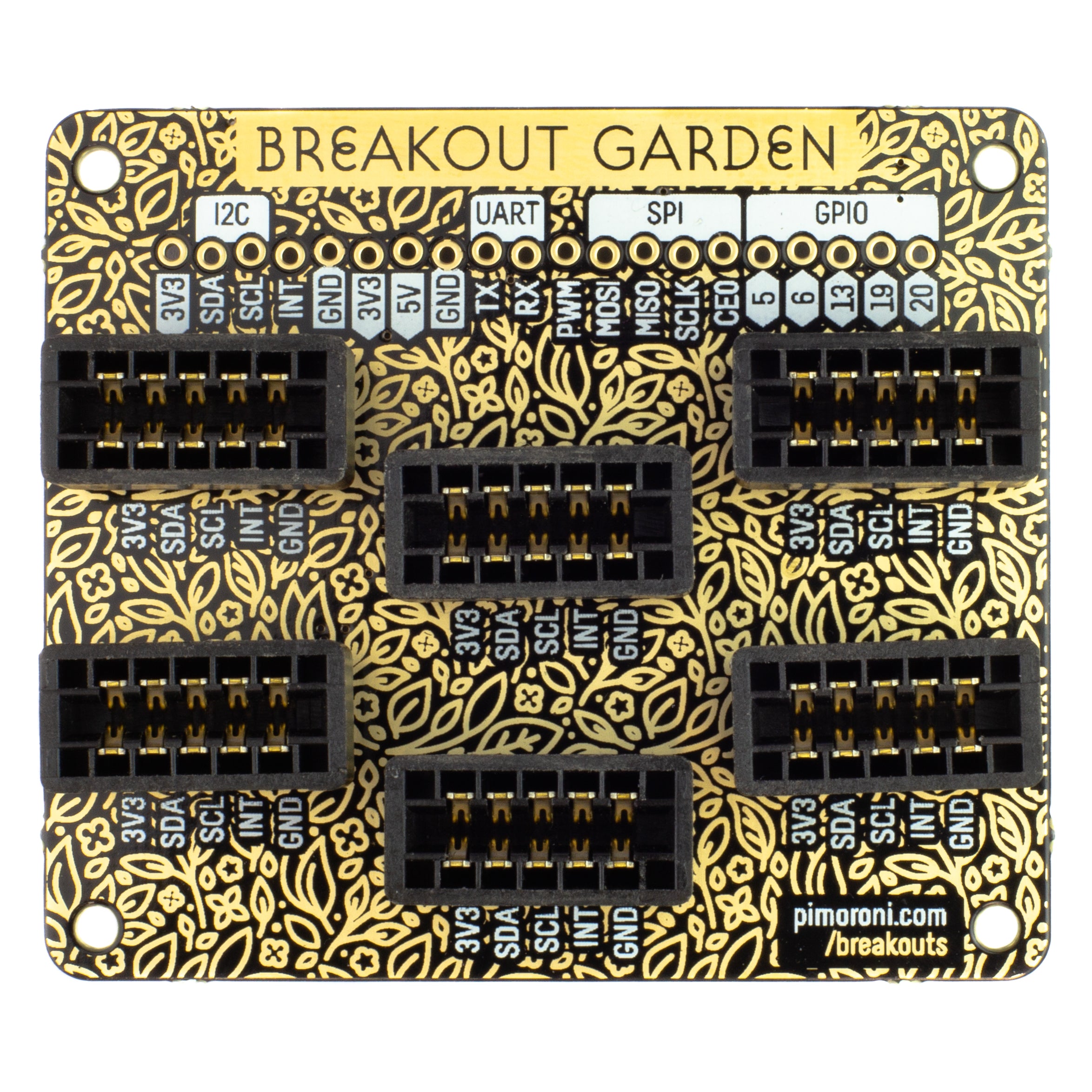 pimoroni-breakout-garden-f-r-raspberry-pi-i2c-6-slots image 3